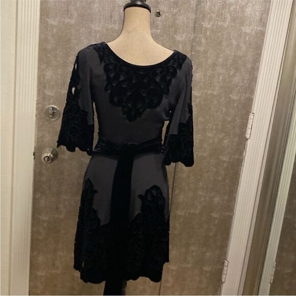 Temperley London Elegant Black dress, US4 - Picture 8 of 12